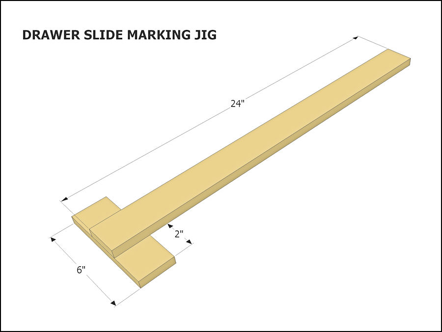 Installing deals drawer slides